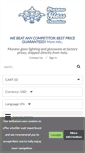 Mobile Screenshot of murano-glass-chandeliers.com